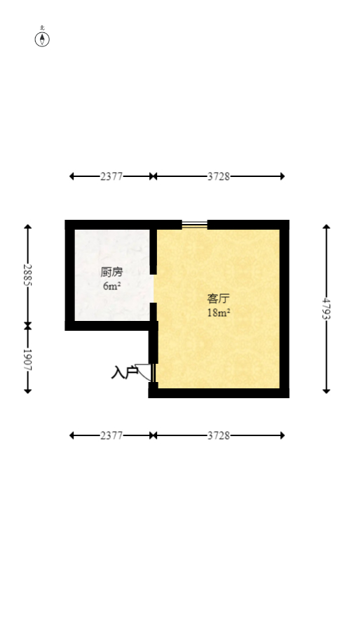 橘郡礼顿山  4室2厅3卫   210.00万室内图1
