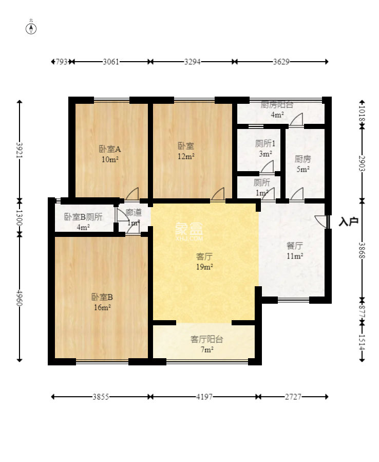 江山帝景雅典  3室2厅2卫    86.0万 江山帝景雅典  3室2厅2卫    86.0万