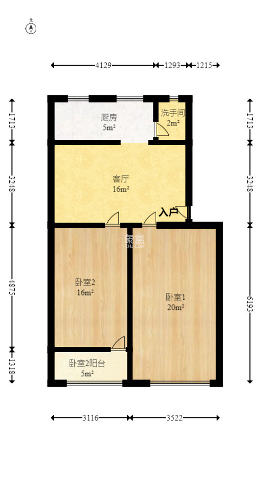 曾家湾13号生活区（友谊集团公司宿舍）  2室2厅1卫   35.00万