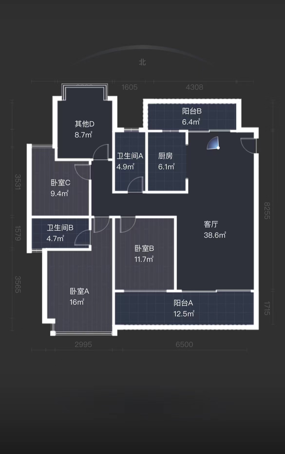 经世龙城  4室2厅2卫    96.8万 经世龙城  4室2厅2卫    96.8万室内图