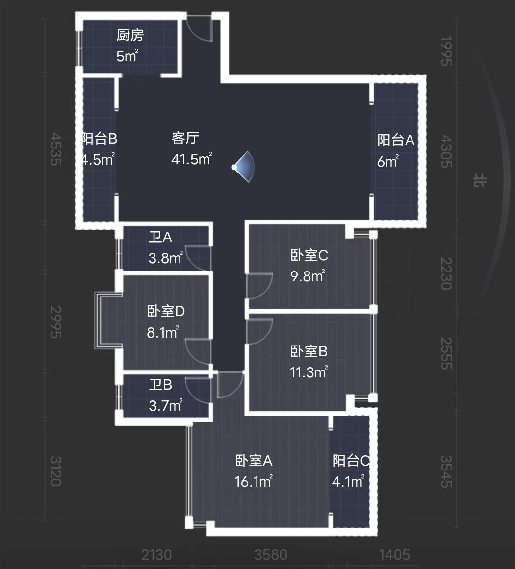 香江豪苑  4室2厅2卫   71.00万