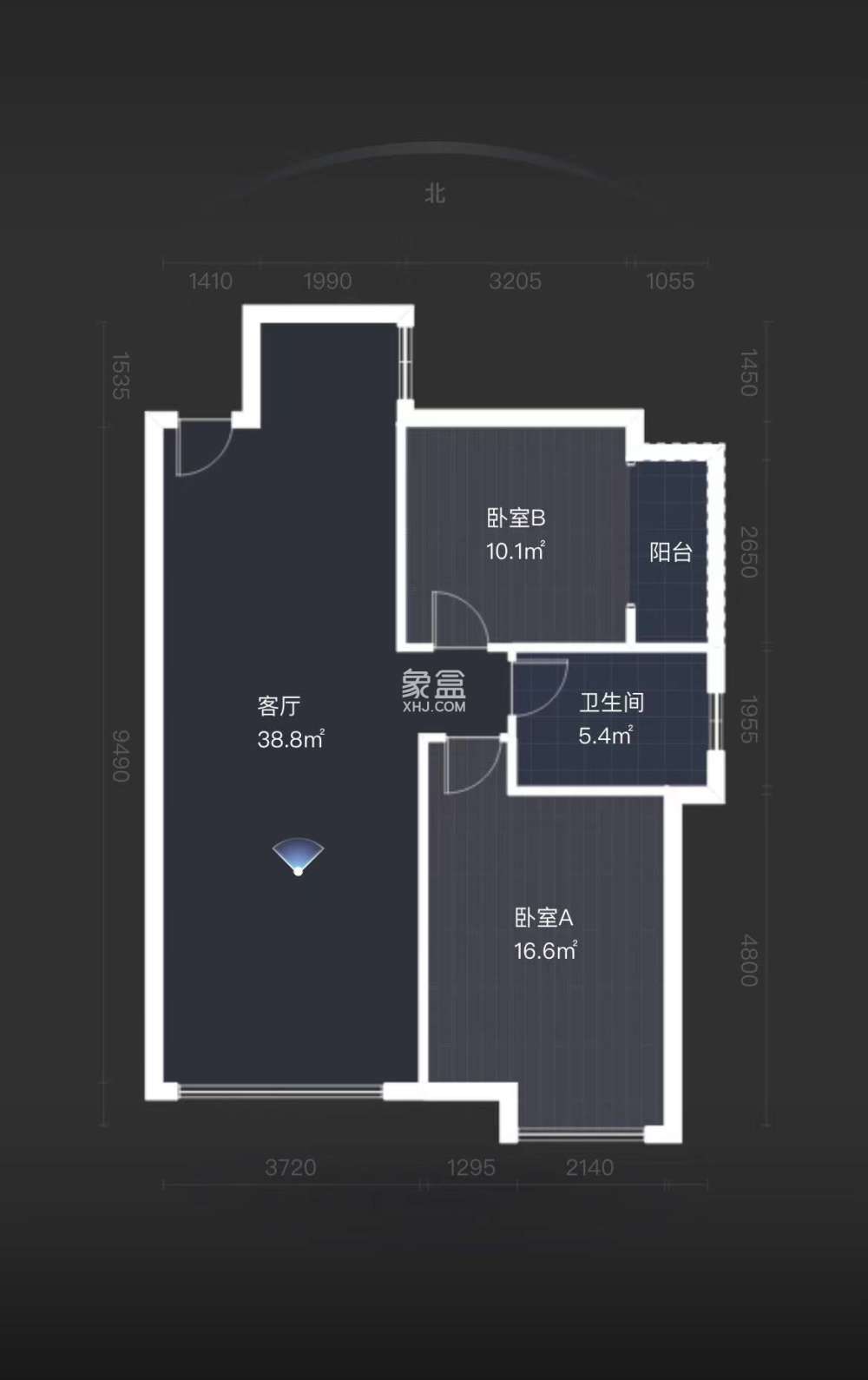 西郡佳园  2室2厅1卫   50.00万