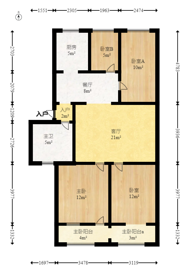 中南汽车世界  4室2厅1卫    58.0万 中南汽车世界  4室2厅1卫    58.0万户型图