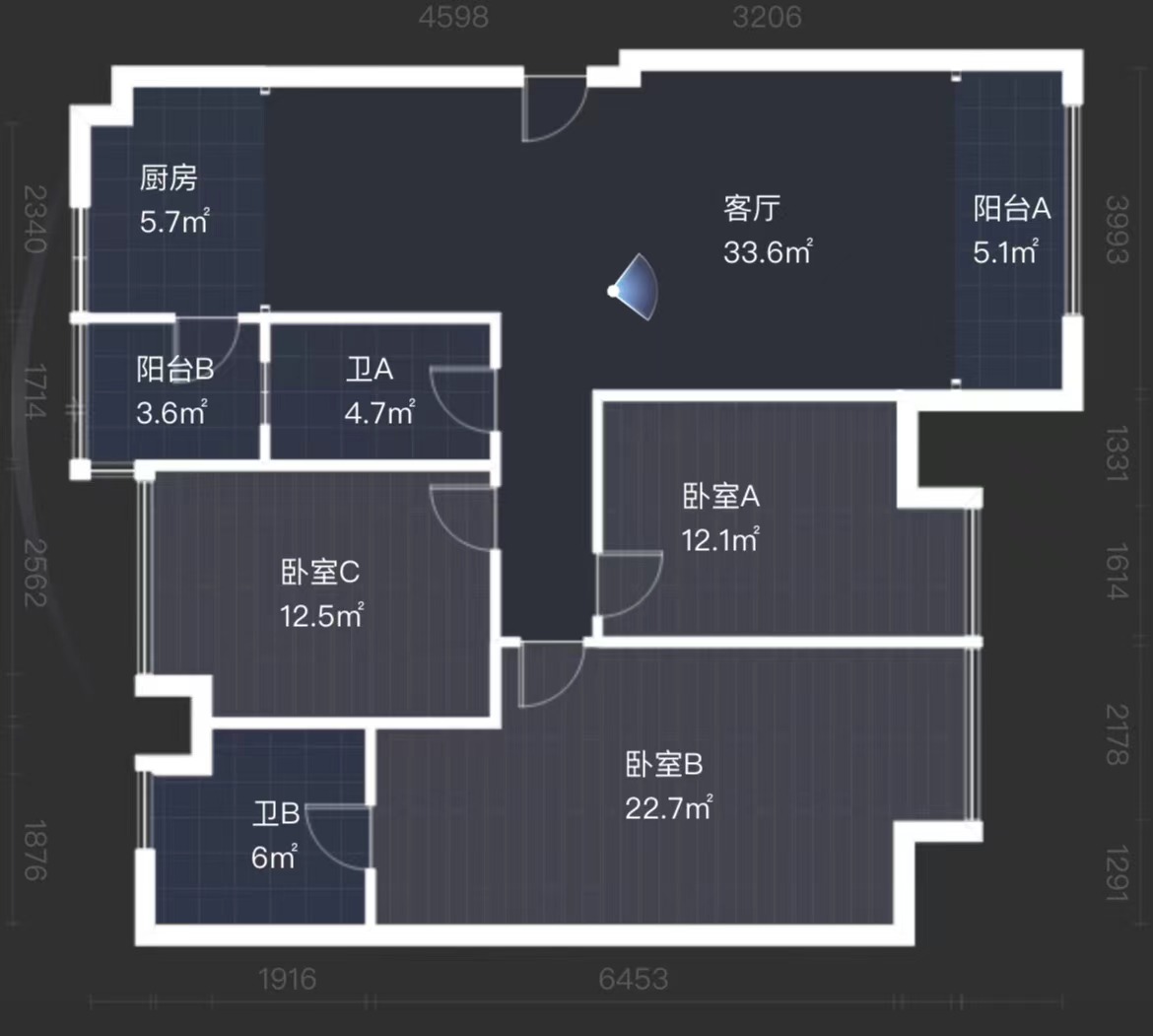 学府时代  3室2厅2卫   66.80万