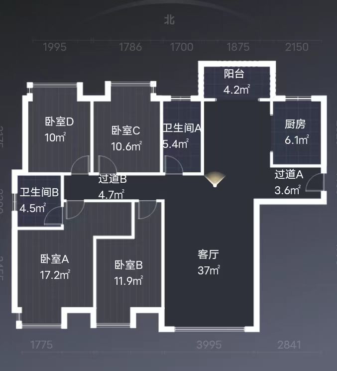 金水湾  4室2厅0卫   92.00万