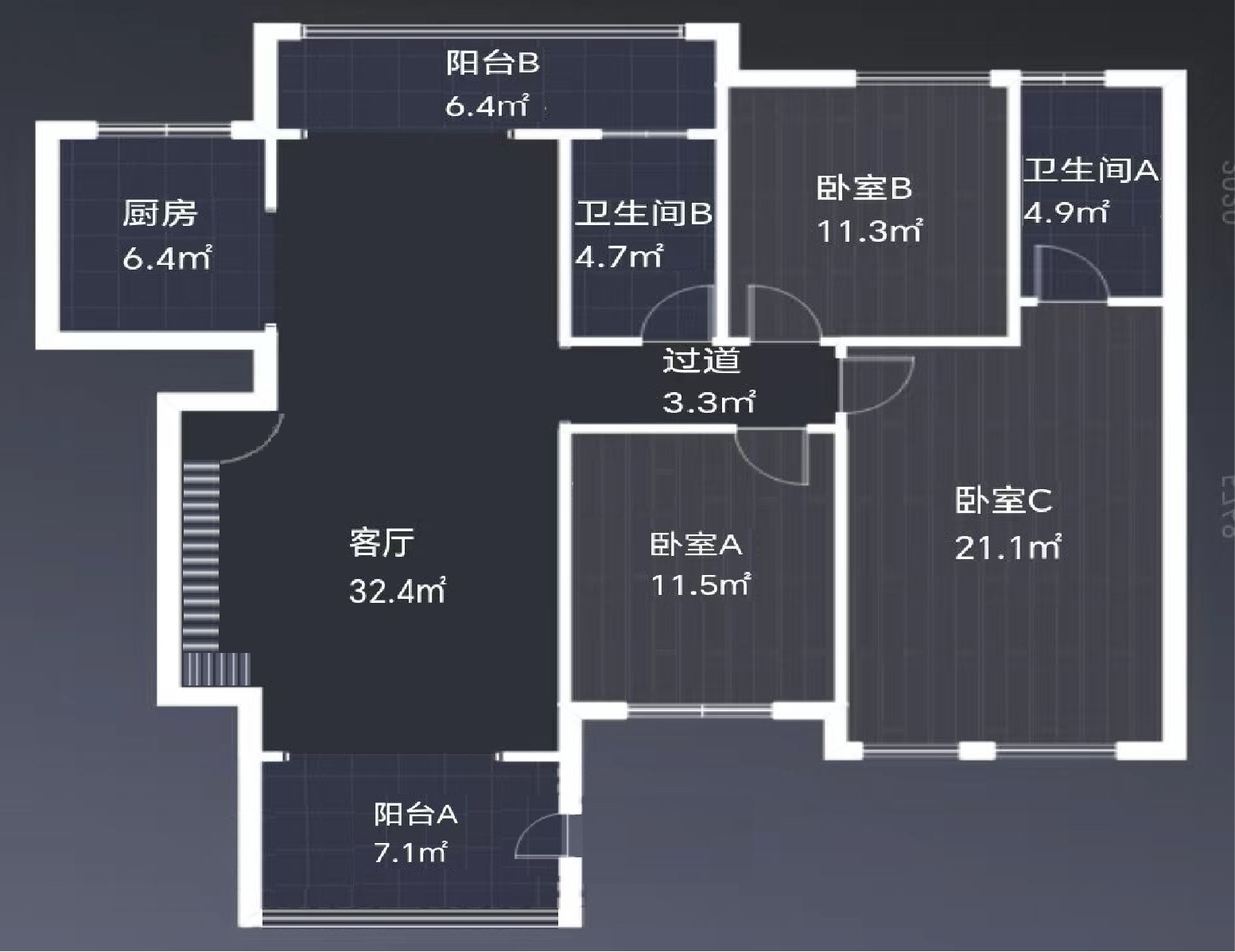 红盾雅园  7室3厅4卫   118.00万