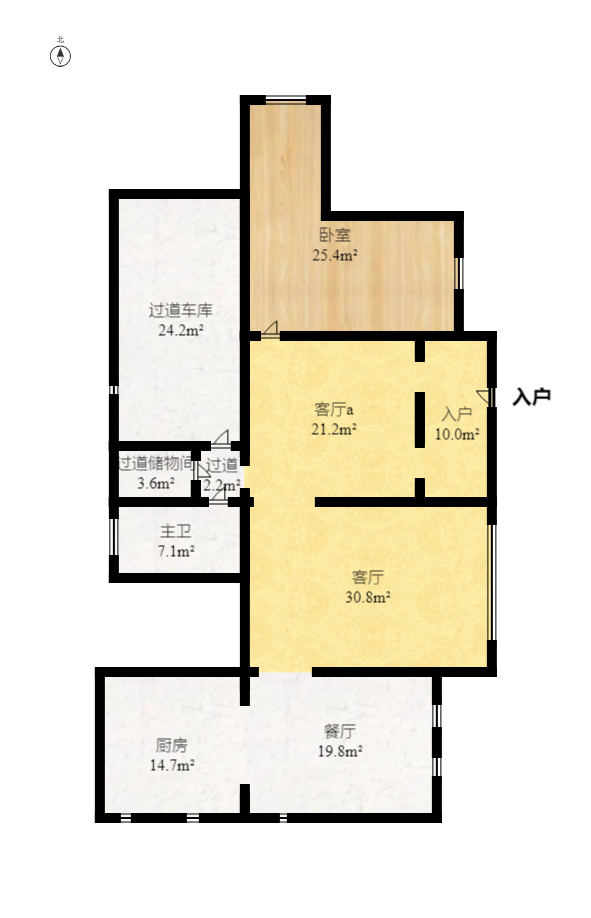 好望谷  7室3厅2卫   900.00万室内图1
