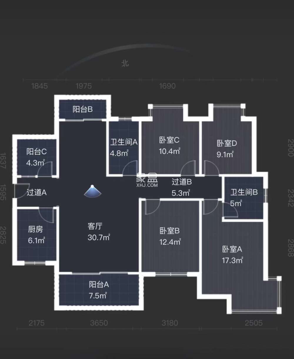 城发锦城  5室2厅2卫   70.00万