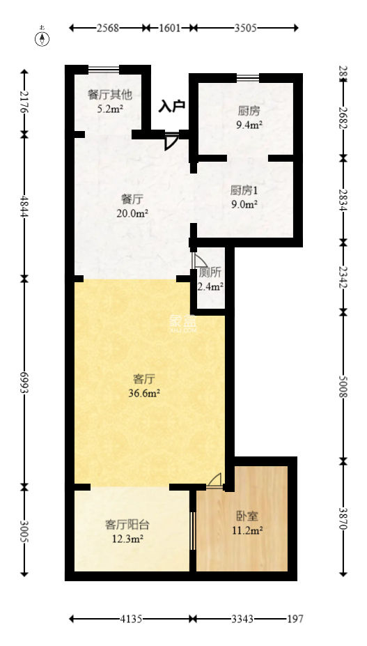 麓山戀迪亞溪谷  7室4廳4衛(wèi)   400.00萬(wàn)