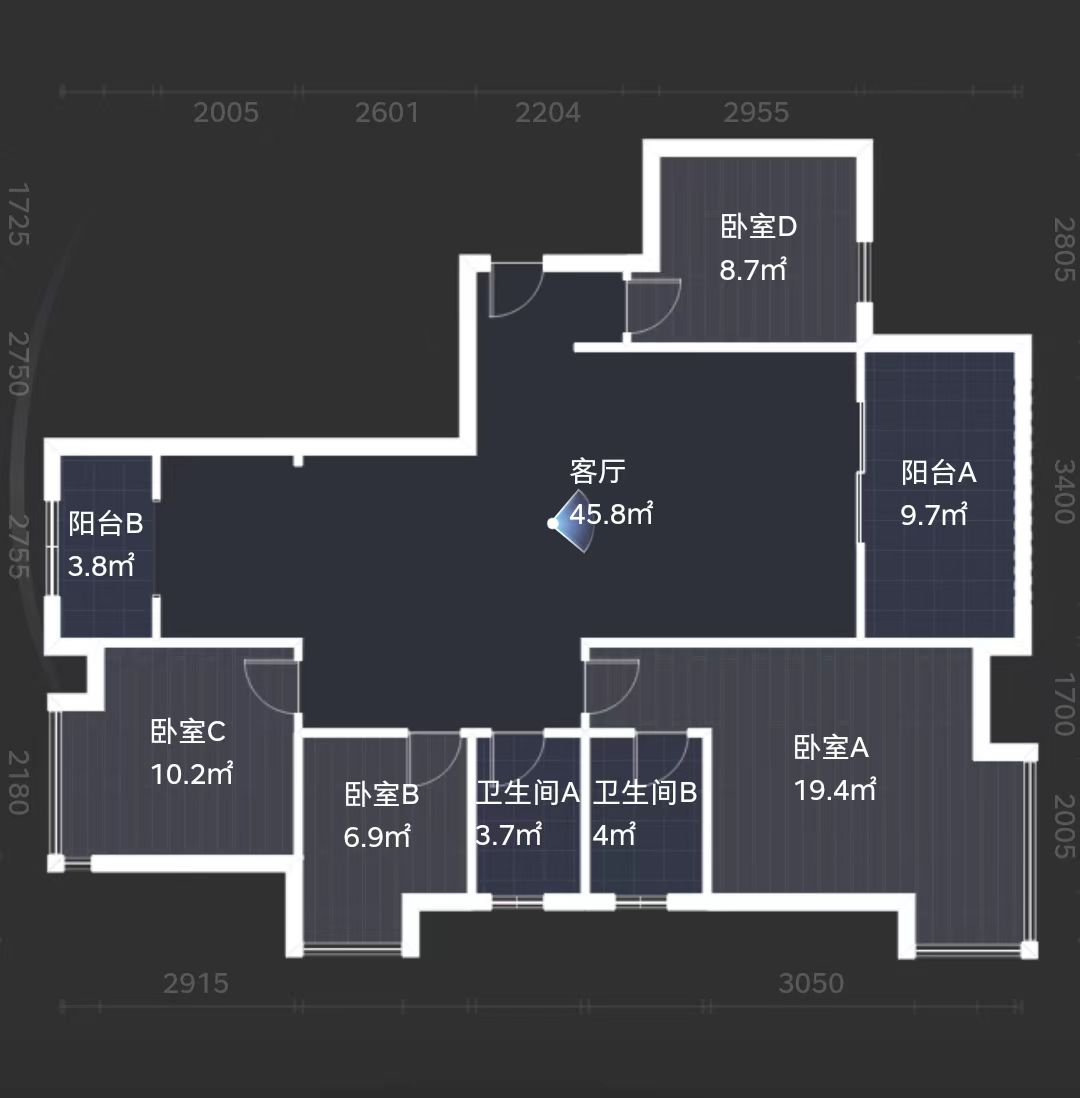 奥园养生城  4室2厅2卫   97.00万