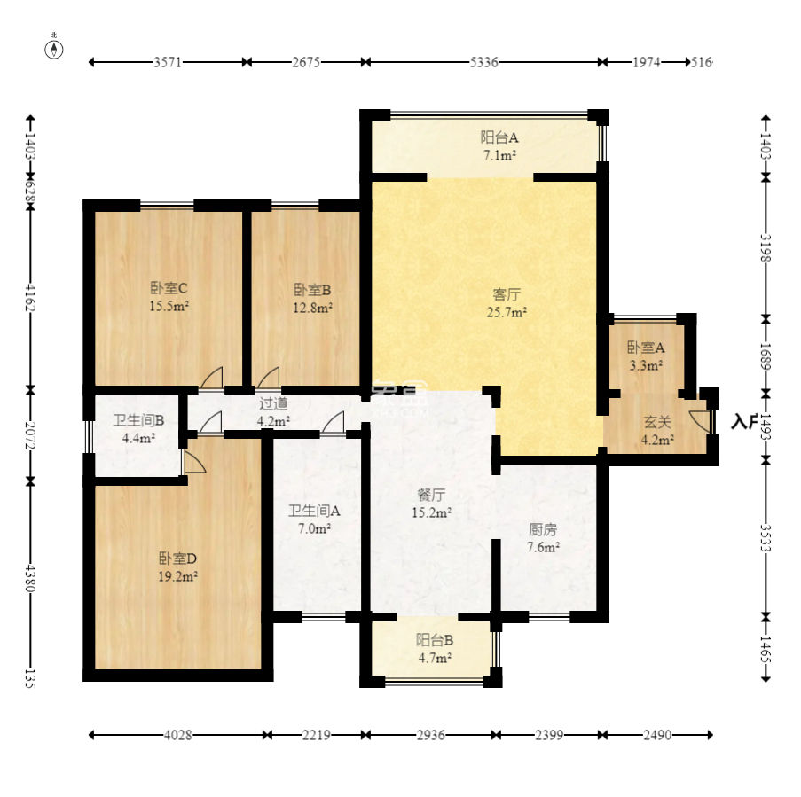 学府华庭  3室2厅1卫    99.0万