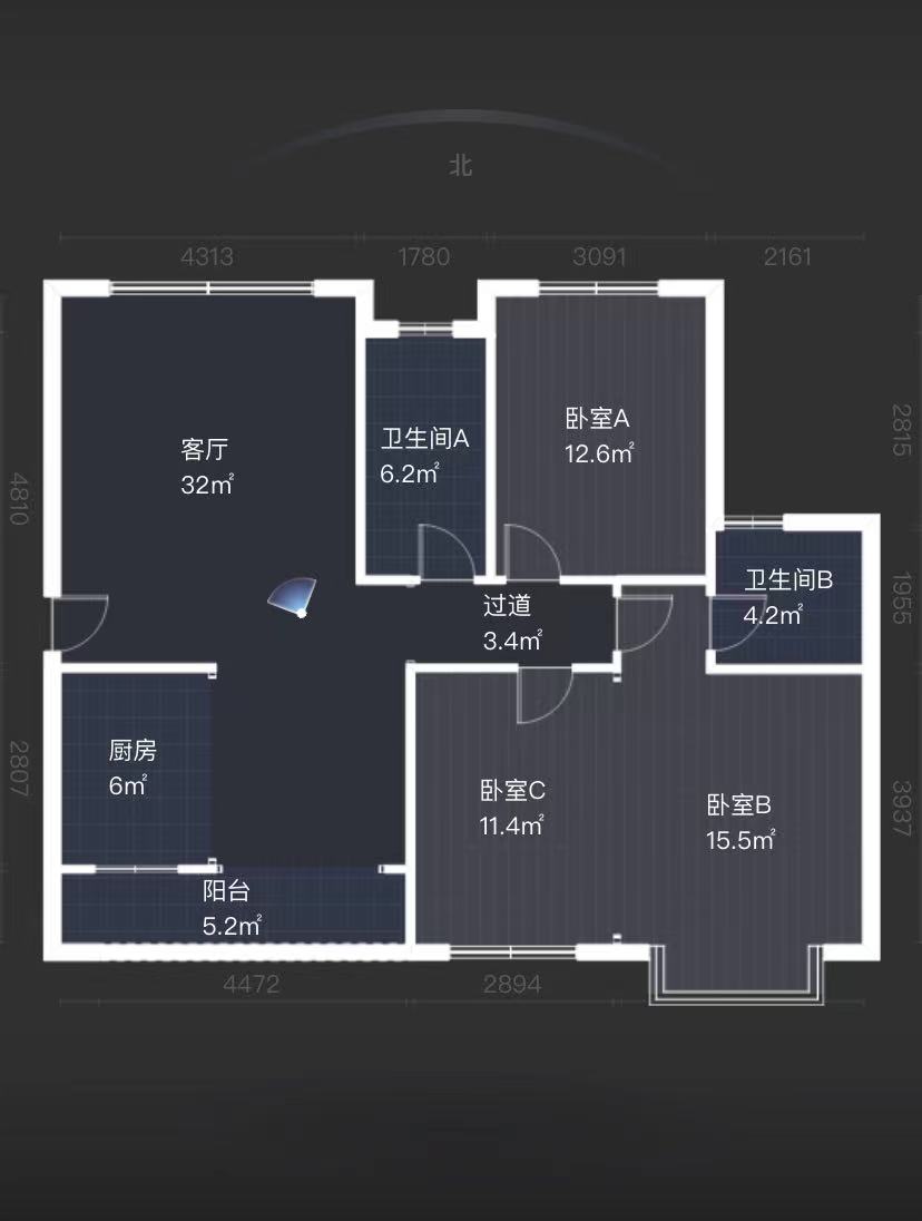 康馨佳园 3室2厅1卫 65.00万 康馨佳园 3室2厅1卫 65.00万室内图