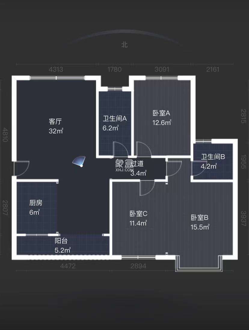 康馨佳园  3室2厅1卫   82.00万