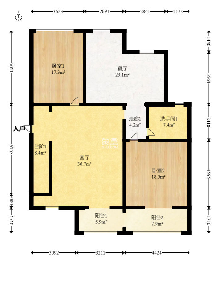 澧水家園  6室2廳3衛(wèi)   170.00萬