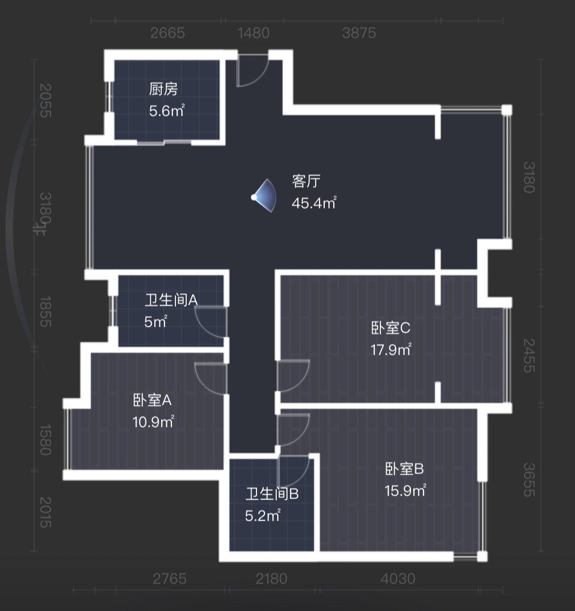 学府华庭  3室2厅2卫   51.80万