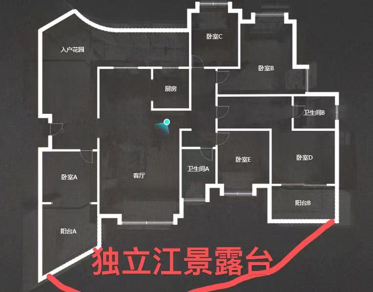 大江观邸-富基花园  5室2厅2卫   111.00万