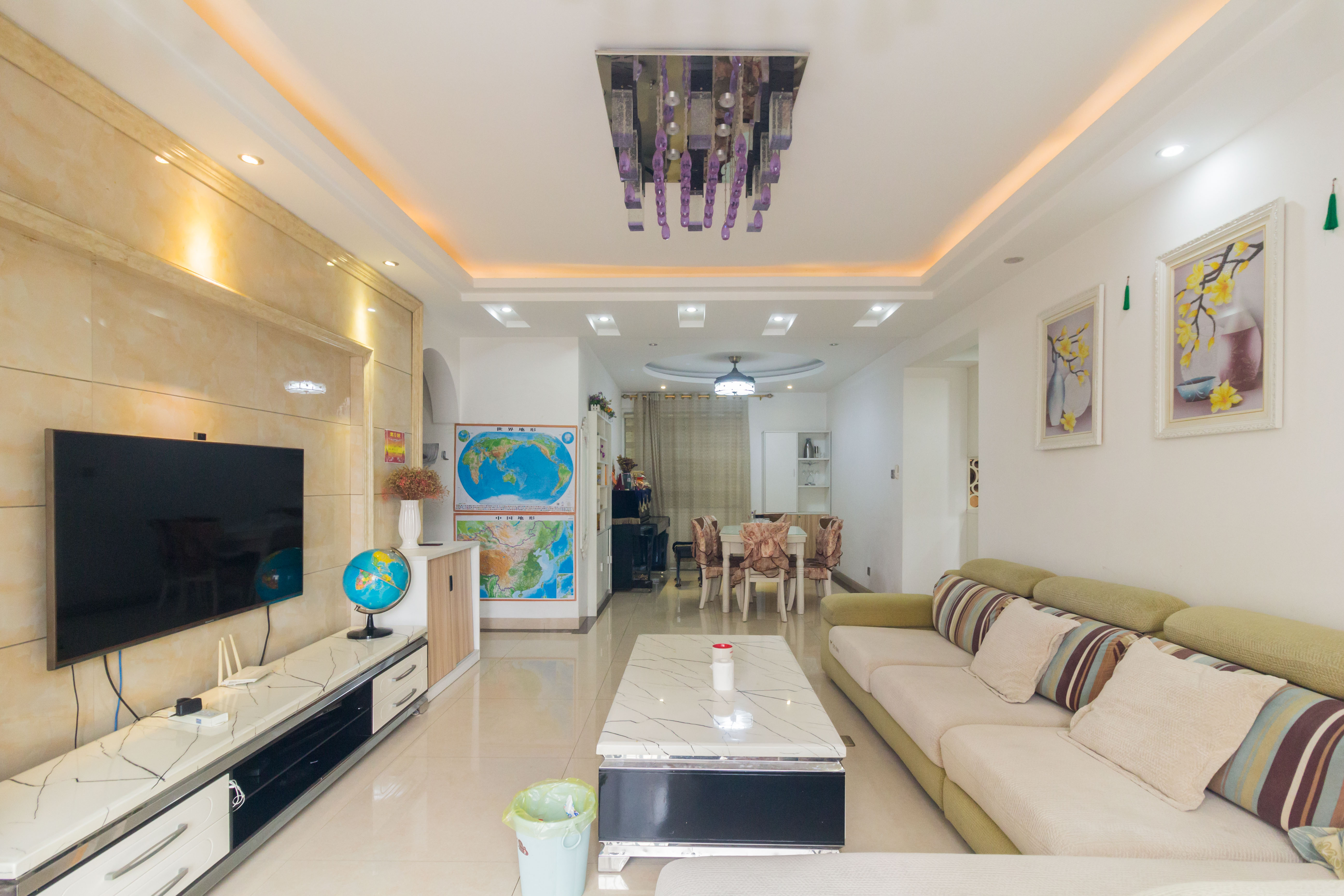 博雅湘水湾 3室2厅1卫 90.0万 博雅湘水湾 3室2厅1卫 90.0万客厅