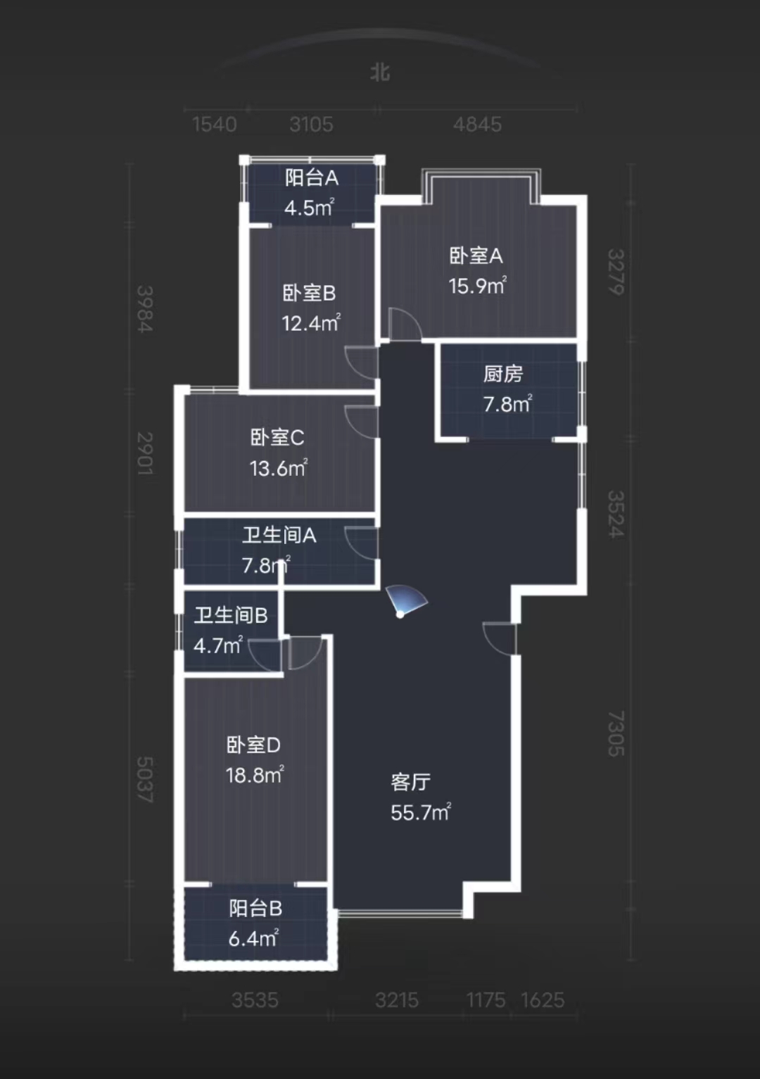 紫竹茗园  4室2厅2卫   70.00万