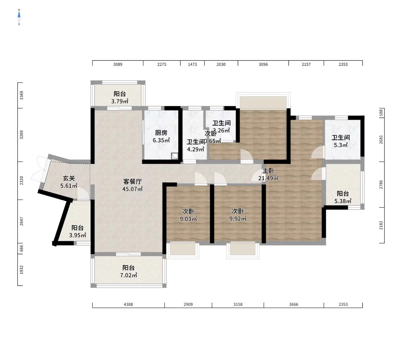 蓝溪谷  4室2厅2卫    100.0万 蓝溪谷  4室2厅2卫    100.0万室内图