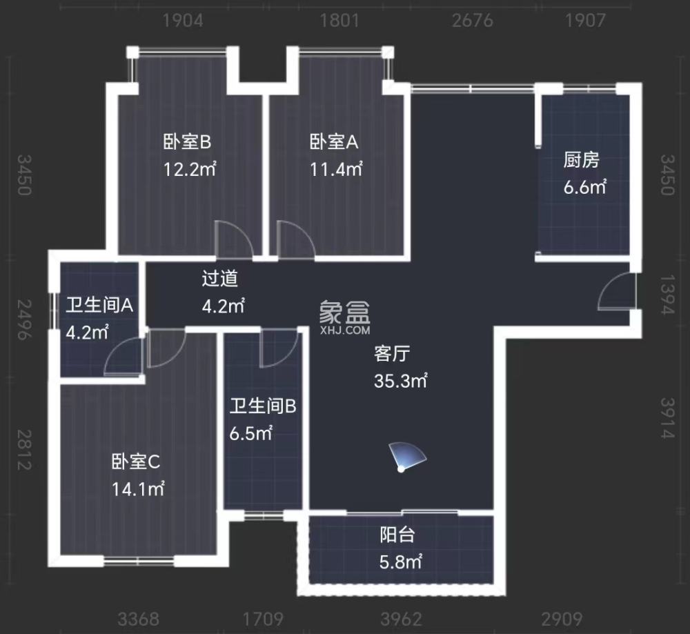 鑫怡佳苑  0室0厅0卫   82.00万