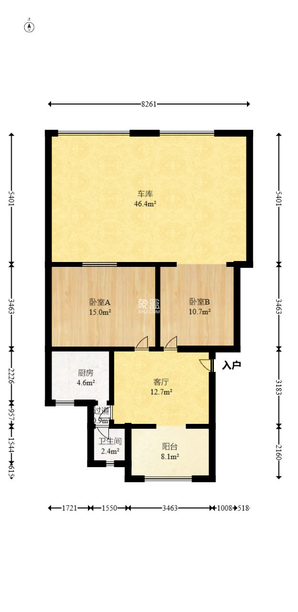 湘仪家园  2室1厅1卫   60.00万