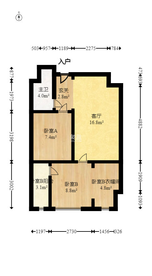 才子嘉都  2室2厅1卫   44.00万