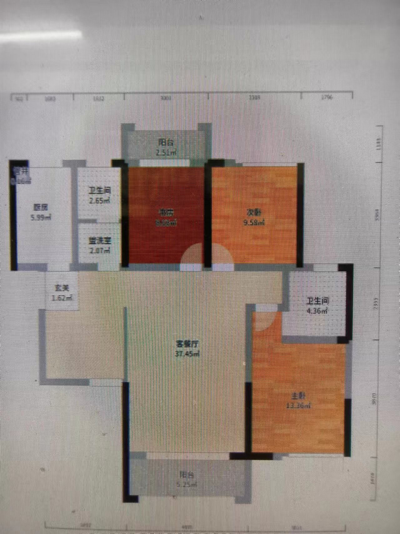 公园道一号(兆富佳园) 3室2厅1卫 60.0万 公园道一号(兆富佳园) 3室2厅1卫 60.0万室内图