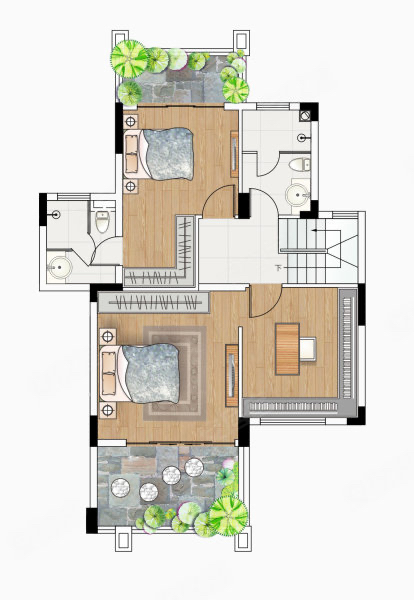 长房湘江府 4室3厅3卫 168.8万 长房湘江府 4室3厅3卫 168.8万室内图