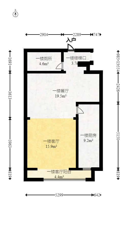融创融公馆（融创臻苑）  3室2厅2卫    90.0万