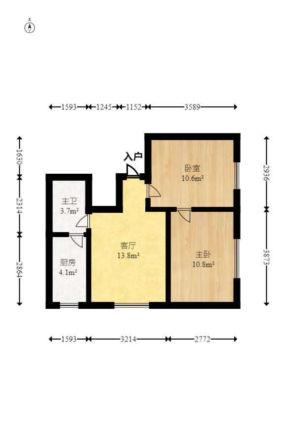星沙二区 8室5厅5卫 576.0万 星沙二区 8室5厅5卫 576.0万户型图