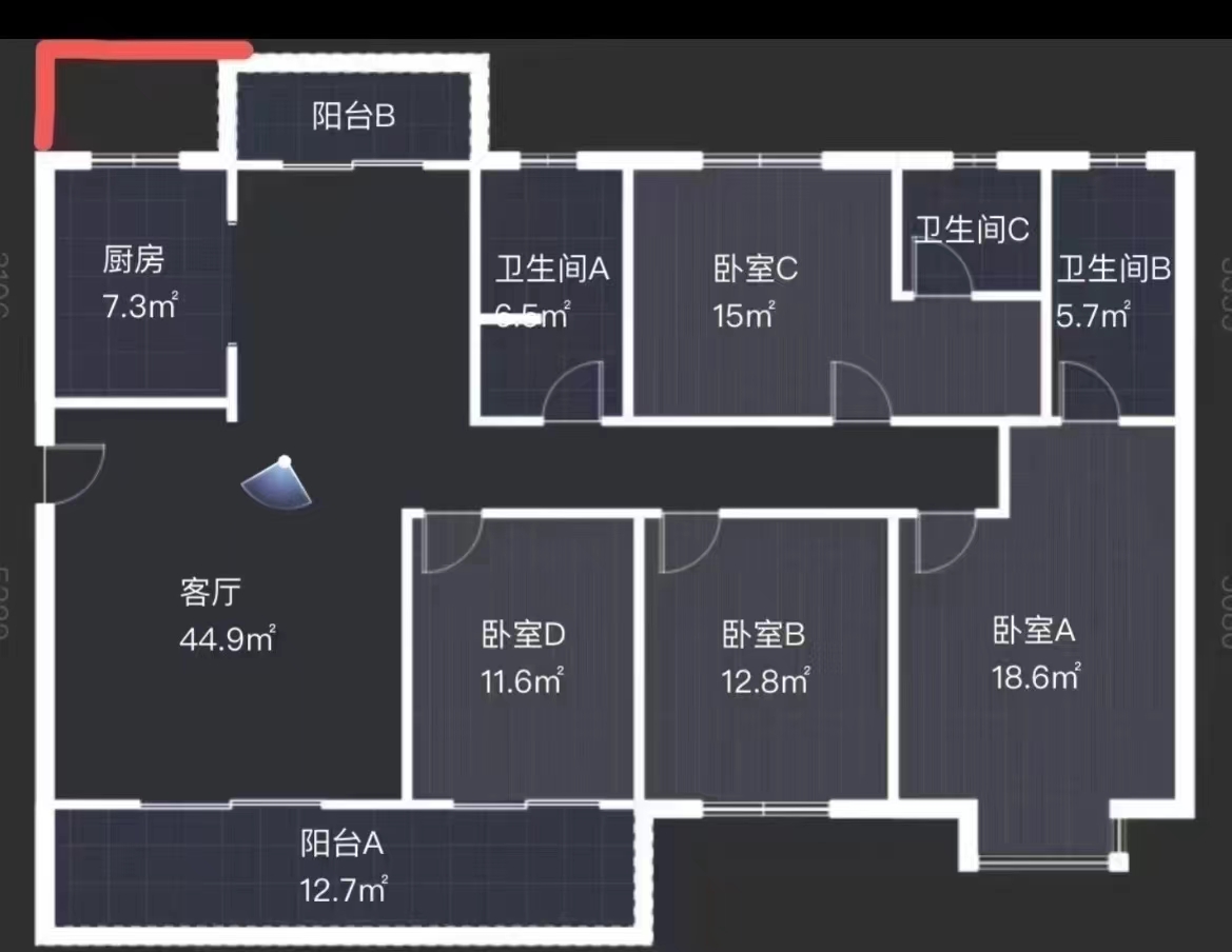 中建江湾壹号  4室2厅3卫    100.0万 中建江湾壹号  4室2厅3卫    100.0万室内图