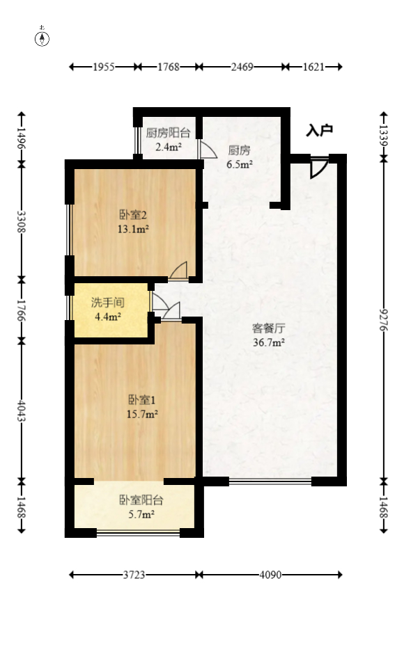 金龙苑  2室2厅1卫    80.0万 金龙苑  2室2厅1卫    80.0万户型图