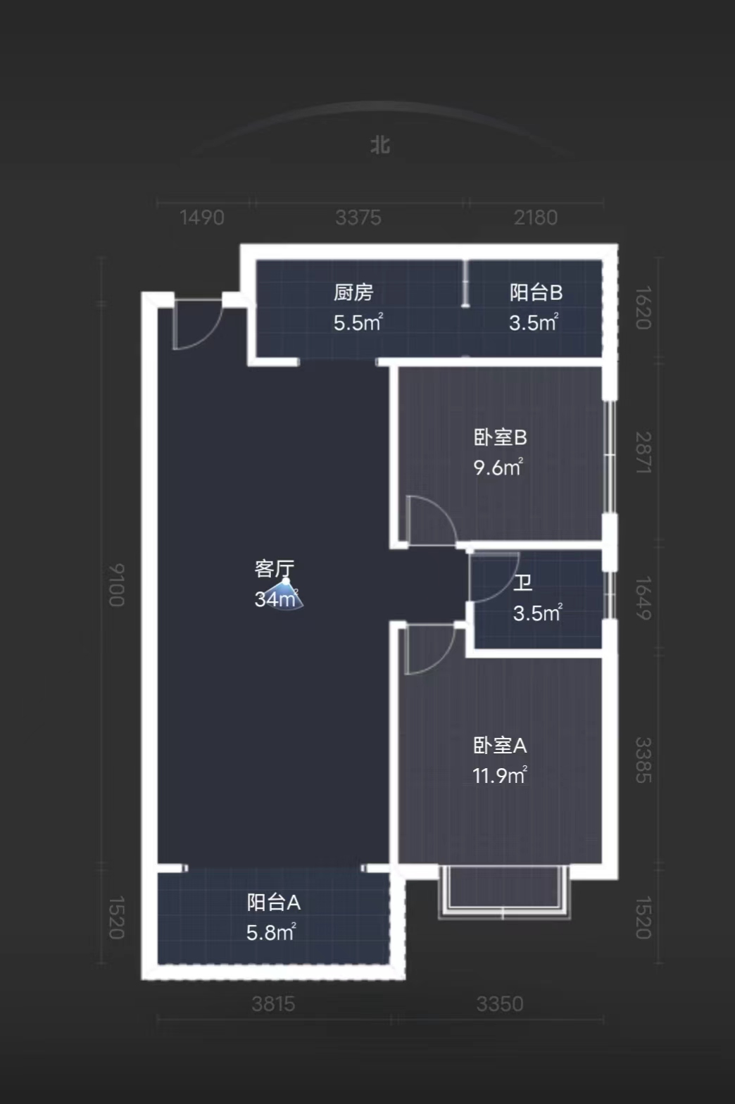云山诗意  2室2厅1卫    23.0万 云山诗意  2室2厅1卫    23.0万室内图