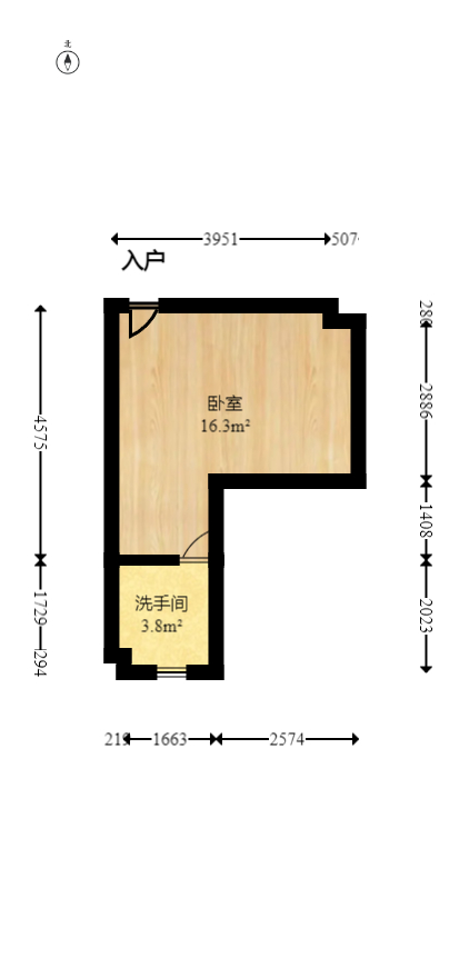 佳润新城（佳润新都）  1室1厅1卫   34.00万室内图1