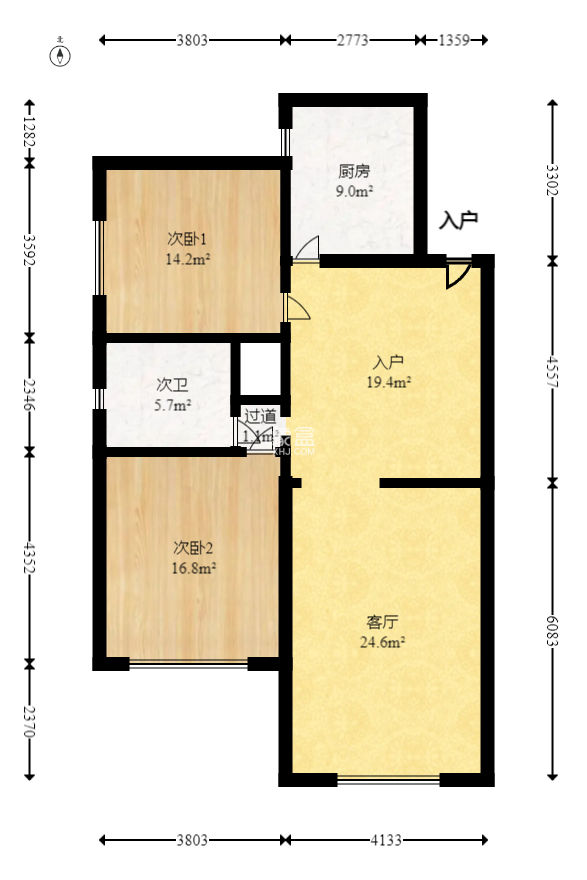 南建公寓  5室3厅2卫   99.80万