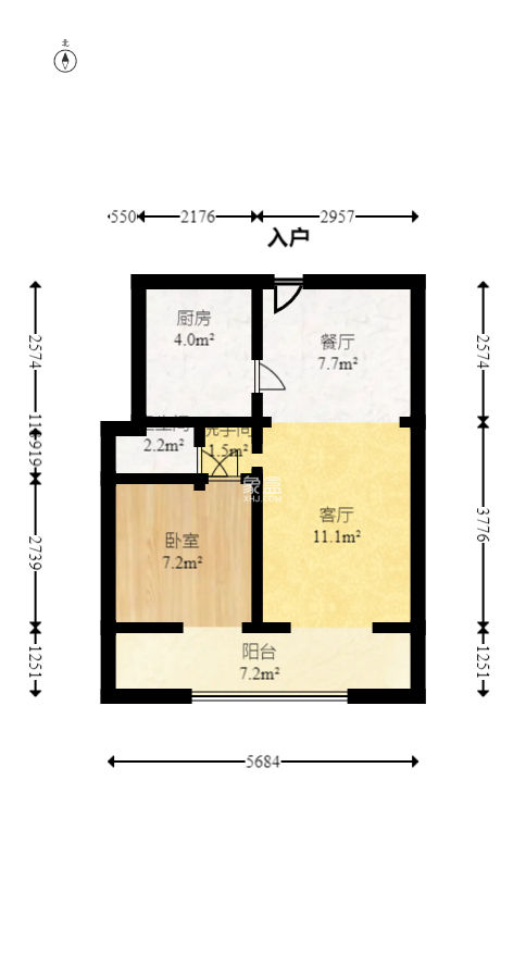 时代年华  3室2厅2卫   38.00万