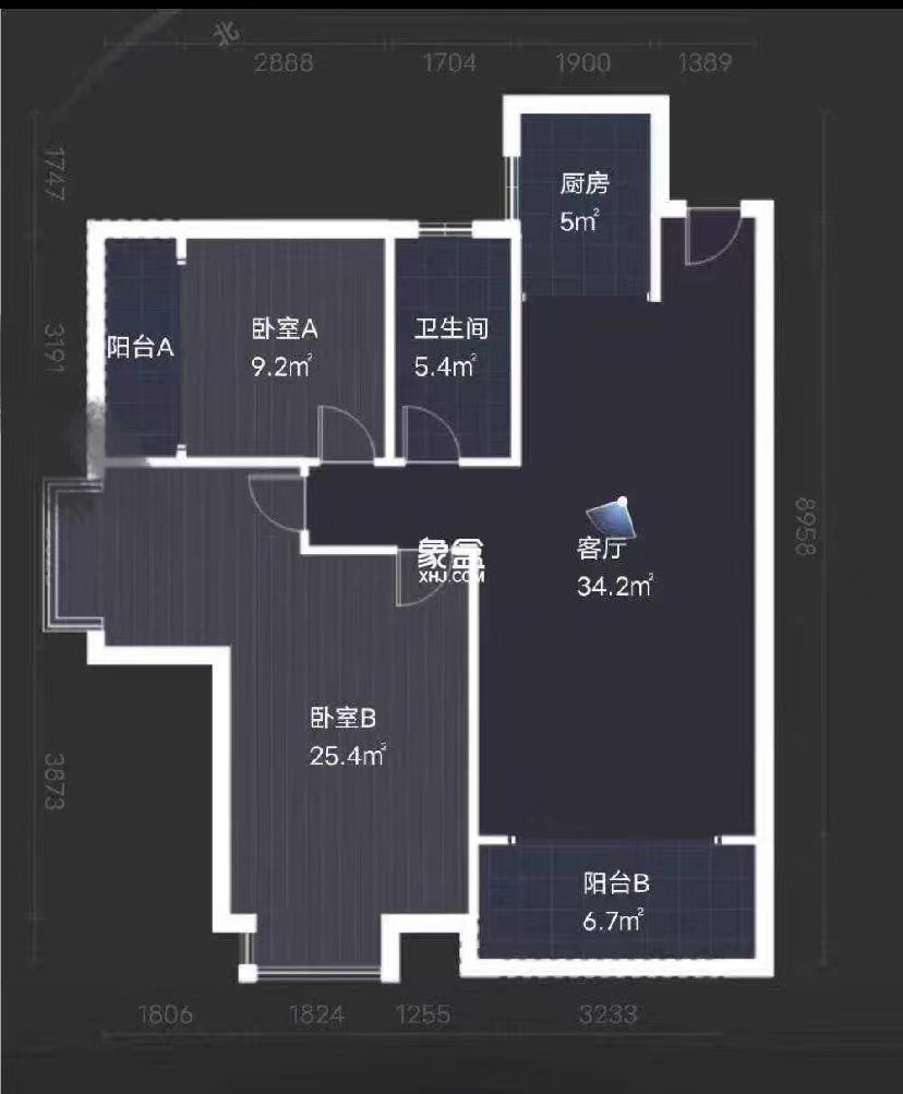 康馨佳园  3室2厅1卫   48.00万