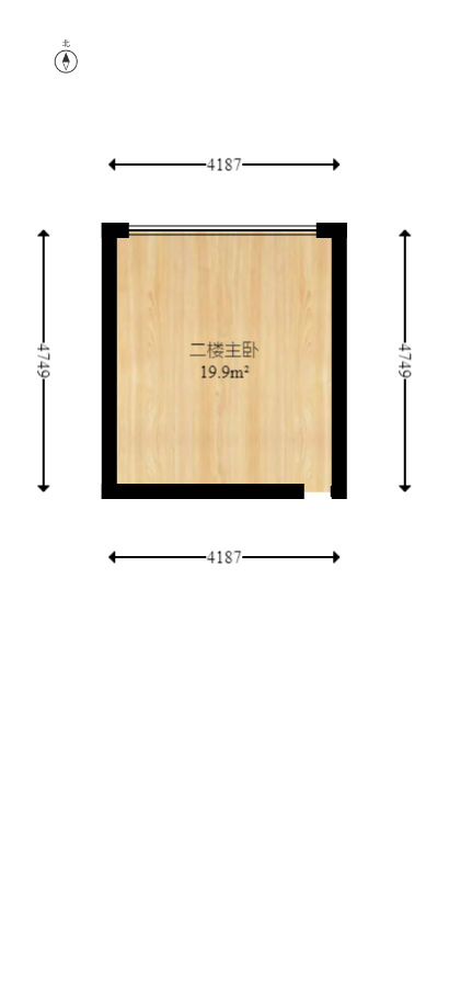 金科时代中心  1室2厅1卫   30.00万室内图1