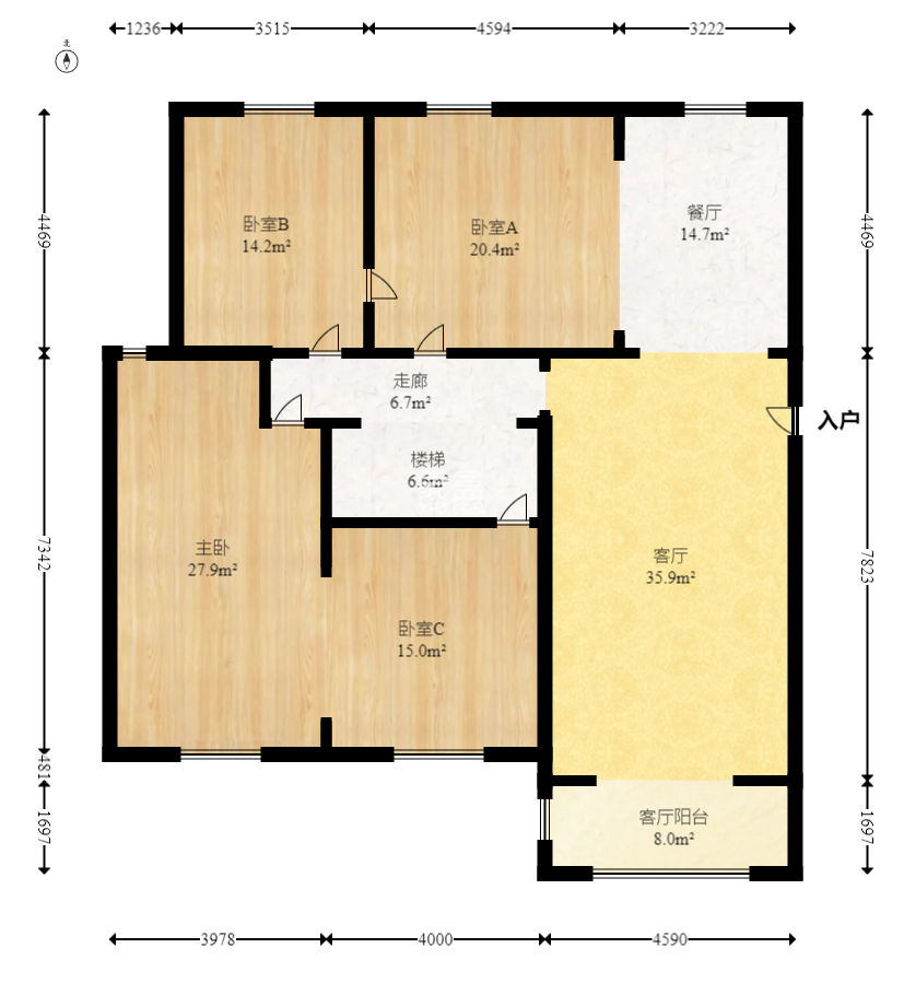 銀桂苑  6室2廳2衛(wèi)   240.00萬
