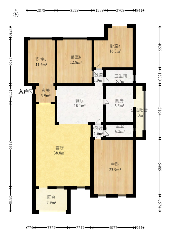 润和紫郡一期  4室2厅2卫    175.0万 润和紫郡一期  4室2厅2卫    175.0万户型图