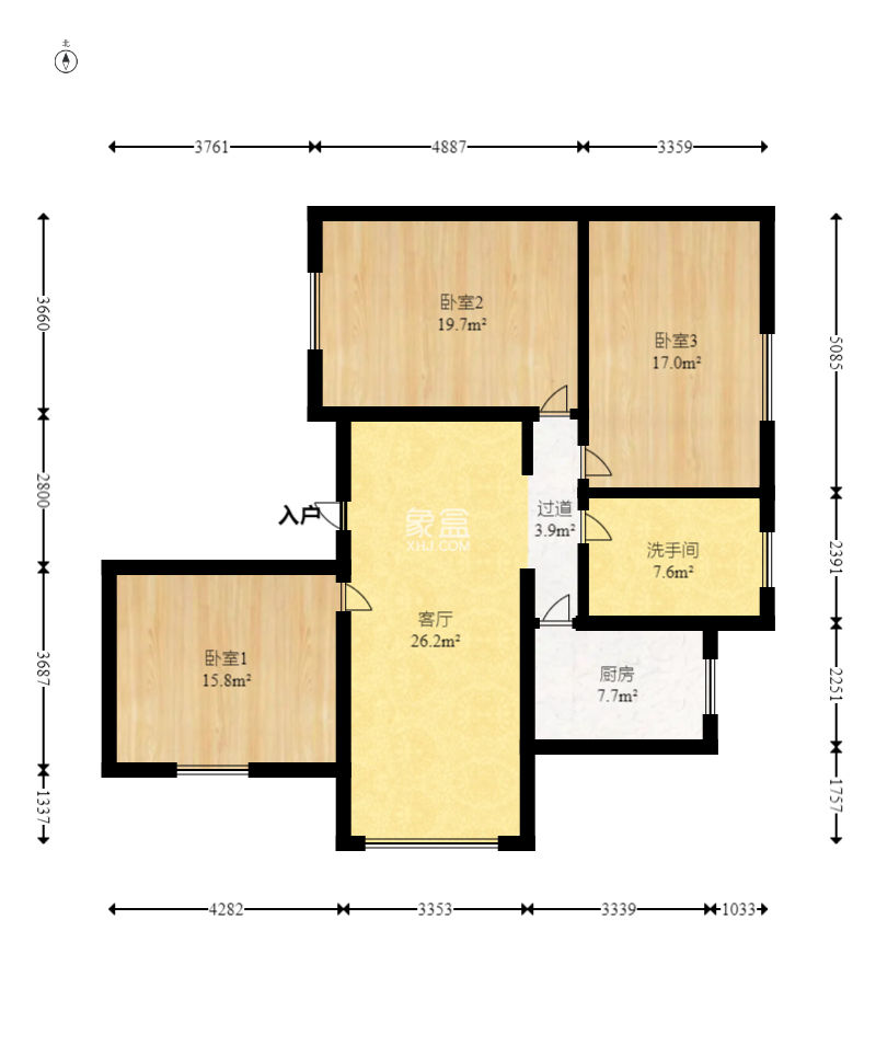 長(zhǎng)沙市公用設(shè)施宿舍  3室1廳1衛(wèi)    49.99萬(wàn)