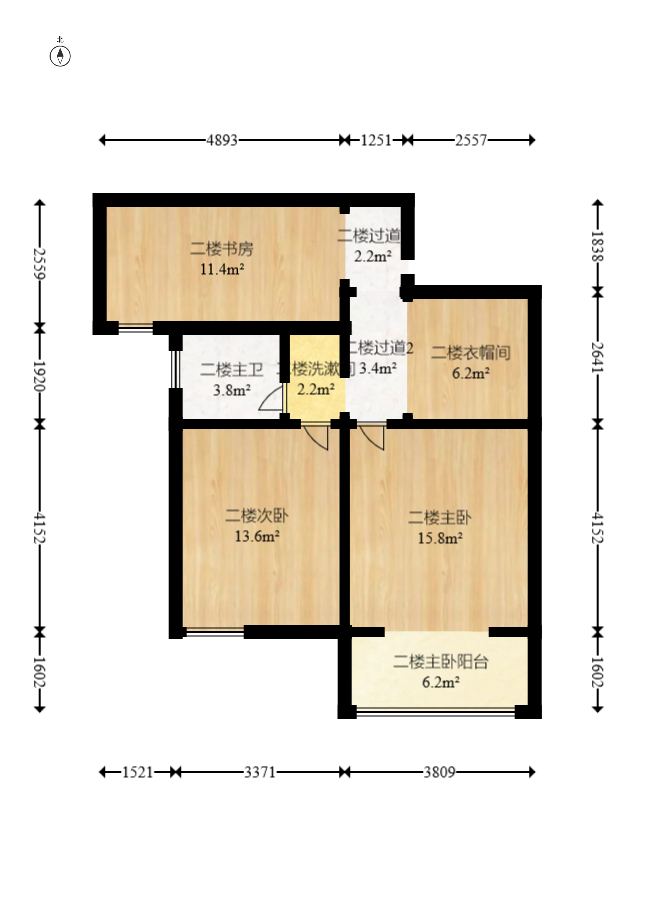 保利西海岸B区  4室2厅2卫   248.00万户型图