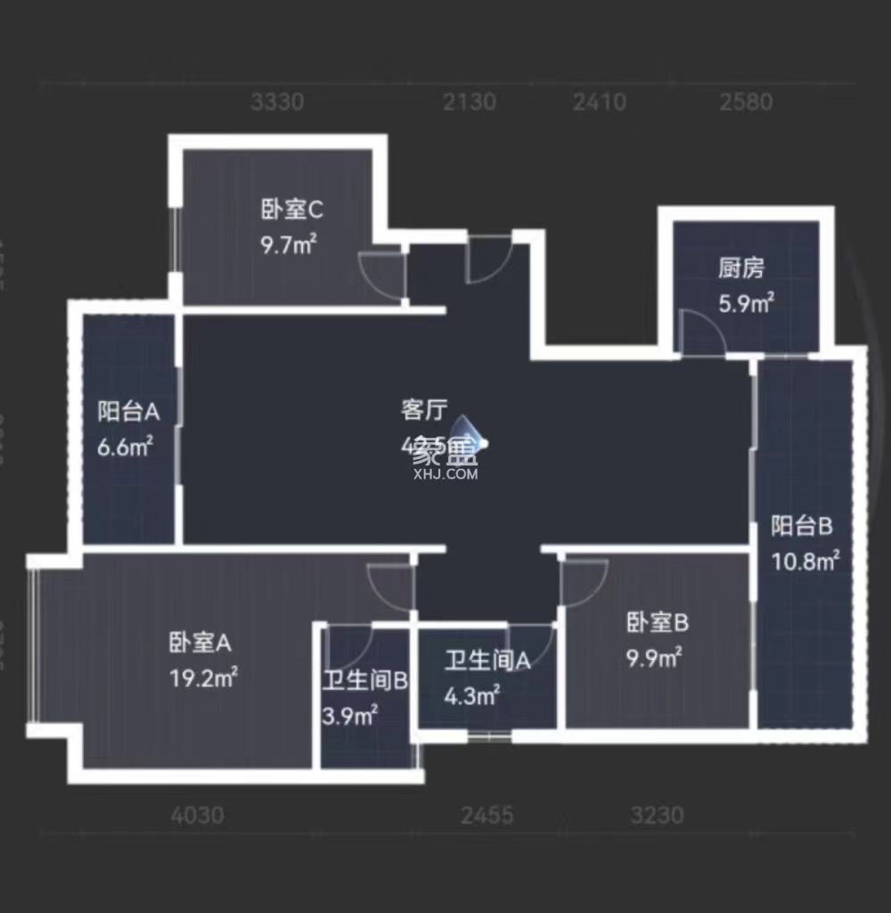 奥园养生城  4室2厅2卫   108.00万