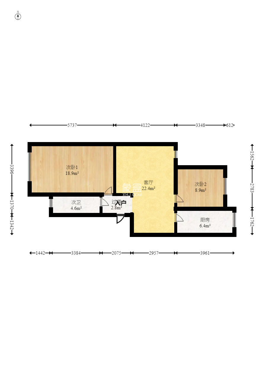 鐘馗廟  2室1廳1衛(wèi)   40.00萬