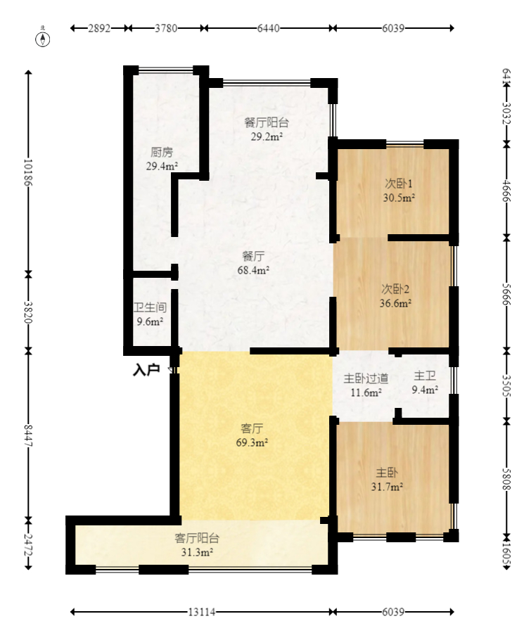 碧桂园威尼斯城  5室2厅2卫    398.88万 碧桂园威尼斯城  5室2厅2卫    398.88万户型图