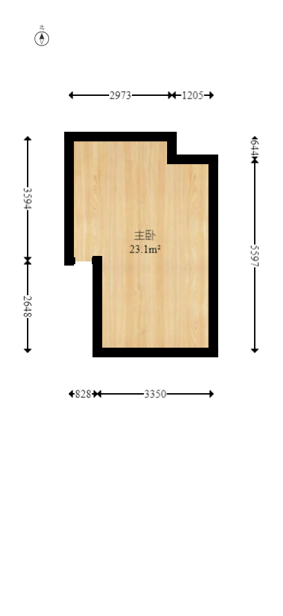 中建芙蓉嘉苑  1室1厅1卫   33.00万室内图1