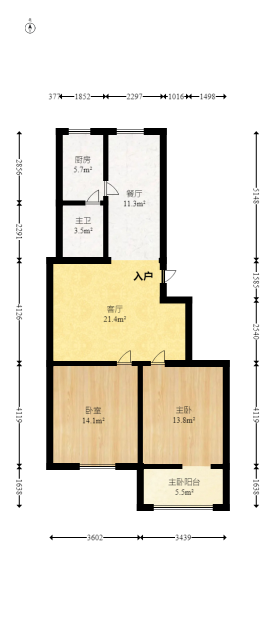中南汽车世界  2室2厅1卫    37.0万 中南汽车世界  2室2厅1卫    37.0万户型图