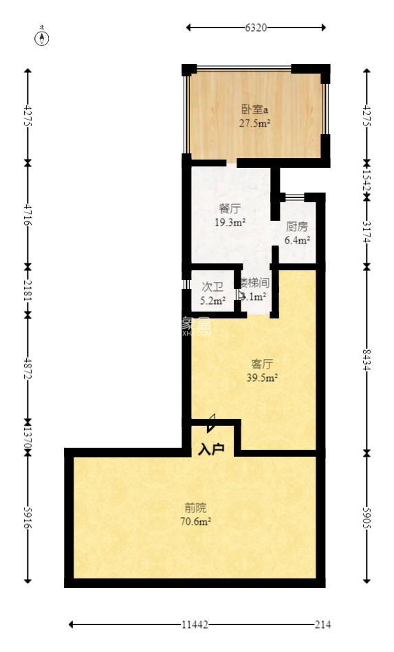 山水英伦  5室2厅2卫    338.5万 山水英伦  5室2厅2卫    338.5万户型图
