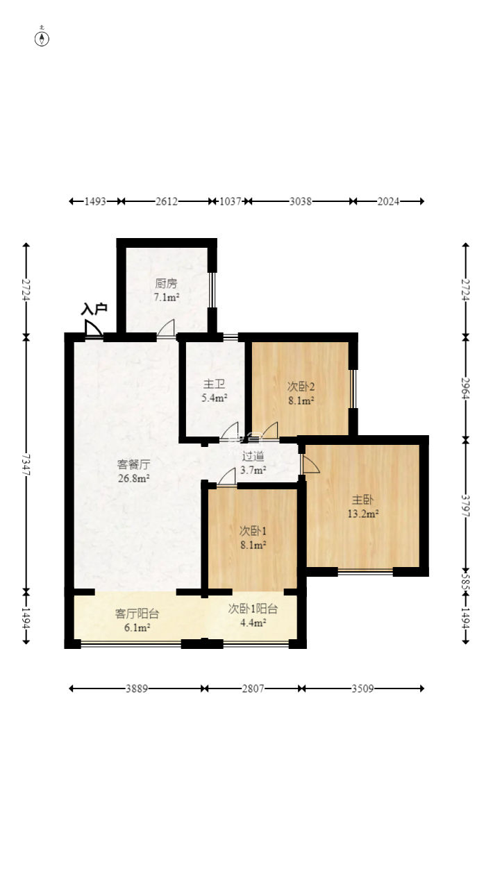 幸福考拉789  3室2厅1卫    75.0万 幸福考拉789  3室2厅1卫    75.0万