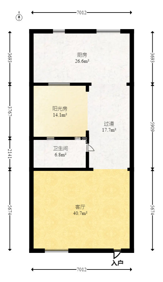 佳兆业水岸新都  4室2厅2卫   180.00万
